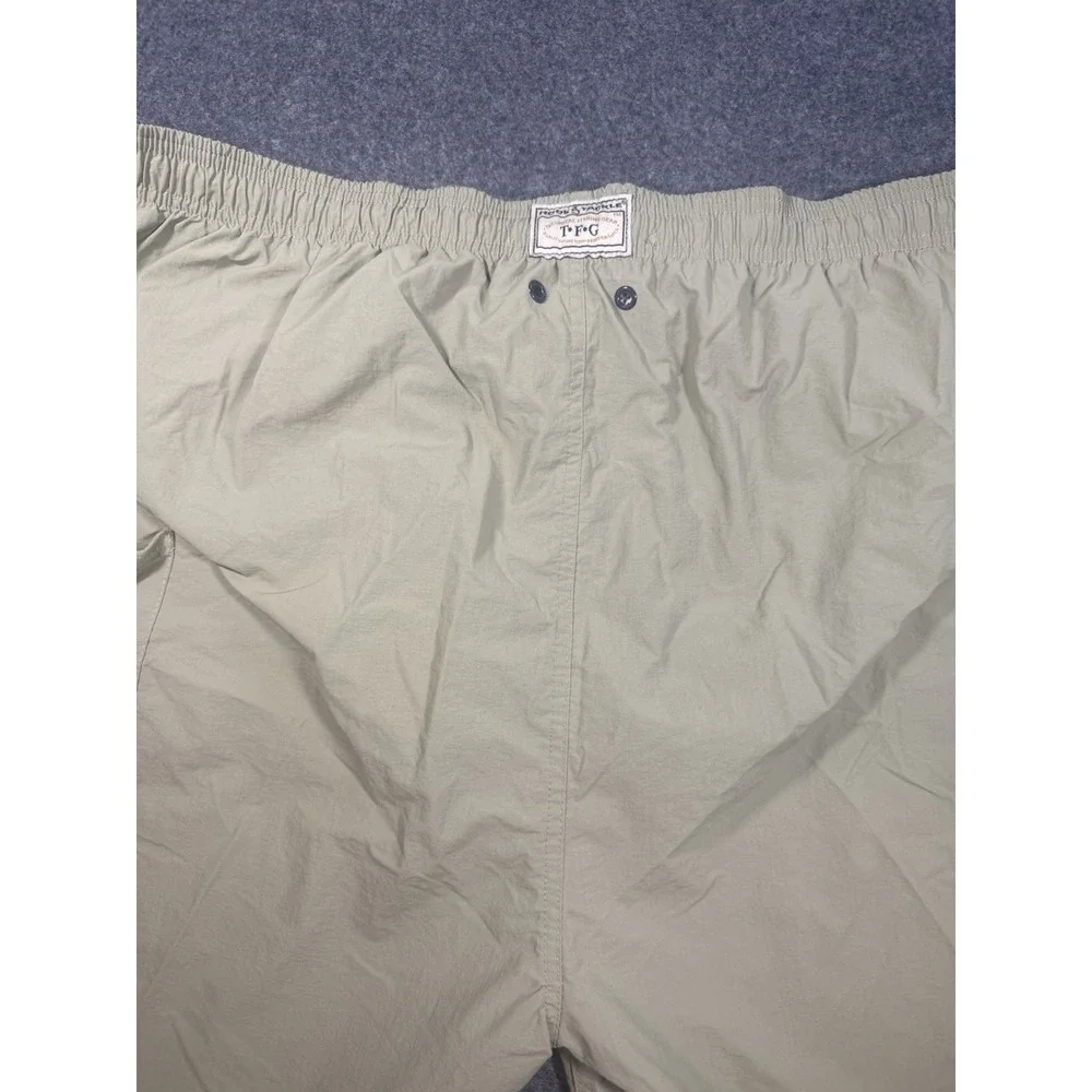 Hook & Tackle Men's Beer Can Island Fishing Swim Shorts Khaki Size‎ XL